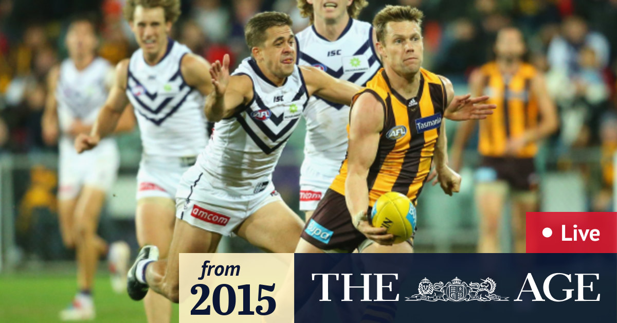 Live AFL finals Fremantle v Hawthorn